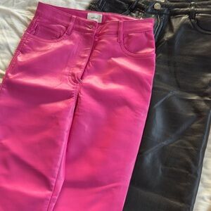 Aritzia Wilfred Leather Pant